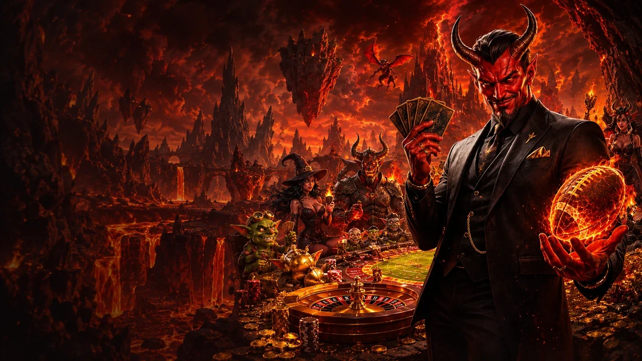 Scommesse sportive HellSpin: il libro dietro le fiamme